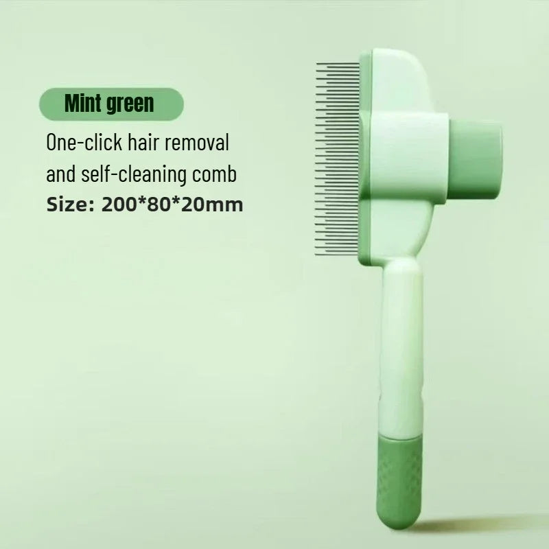 Self-Cleaning Pet Grooming Gloves Hair Remover & Massage Tool