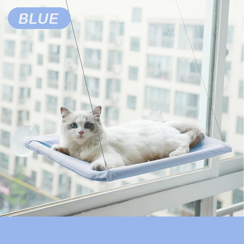 Hanging Cat Hammock Bed Window Seat Nest for Cats & Kittens