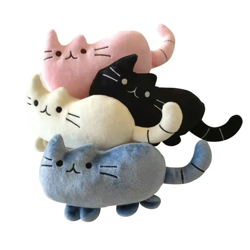 Plush Dog & Cat Toy Cute Squeaky Chew Toy for Small Pets