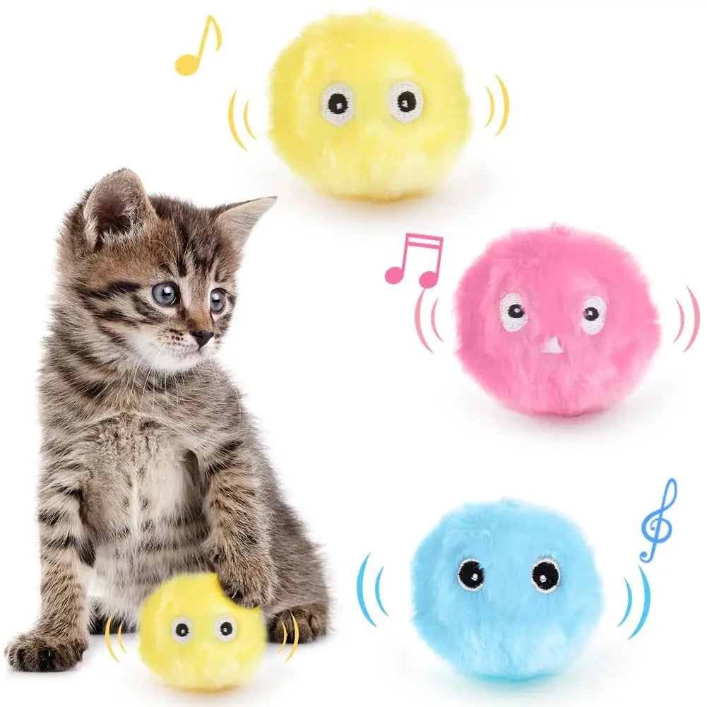 Smart Cat & Dog Toy Electric Interactive Plush Pet Play