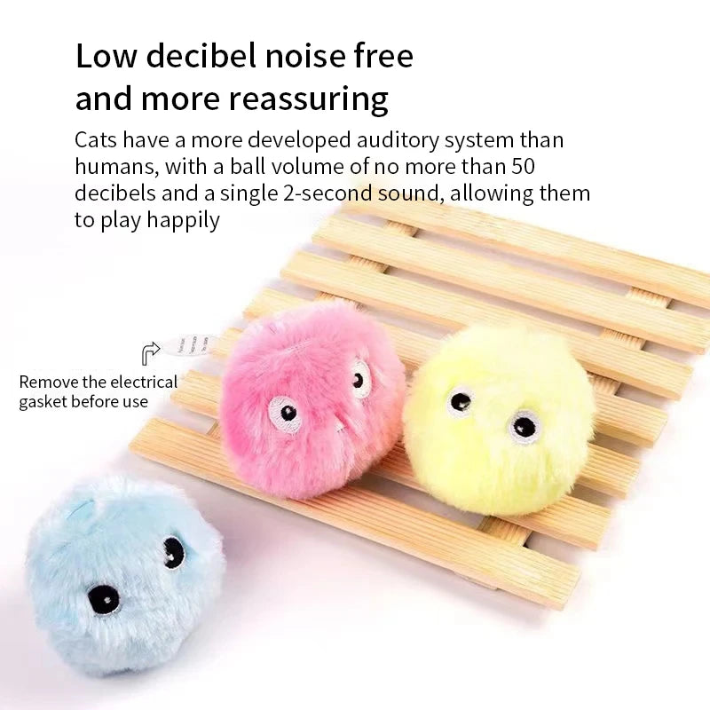 Smart Cat & Dog Toy Electric Interactive Plush Pet Play