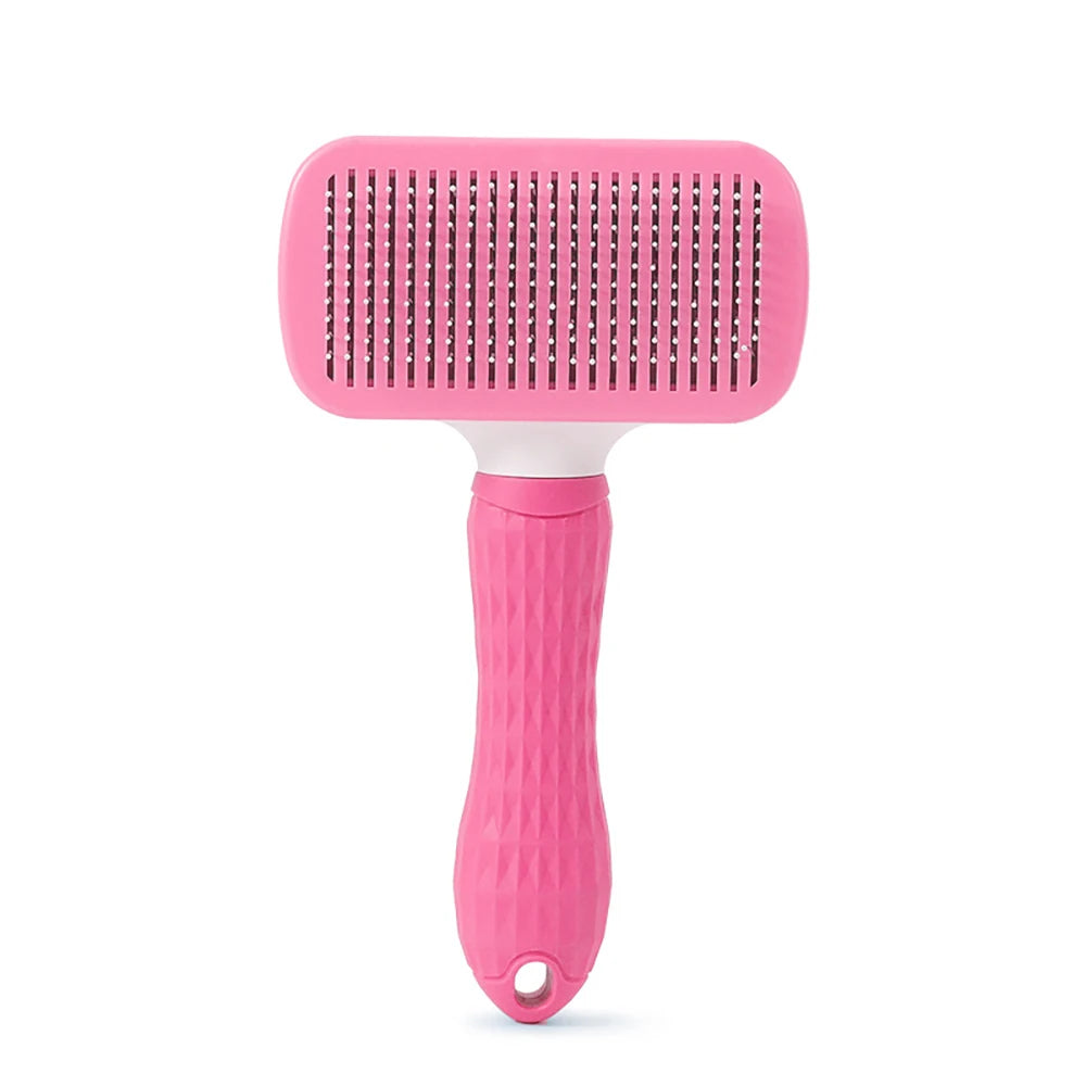 Pet Hair Brush & Comb Grooming Tool for Dogs & Cats
