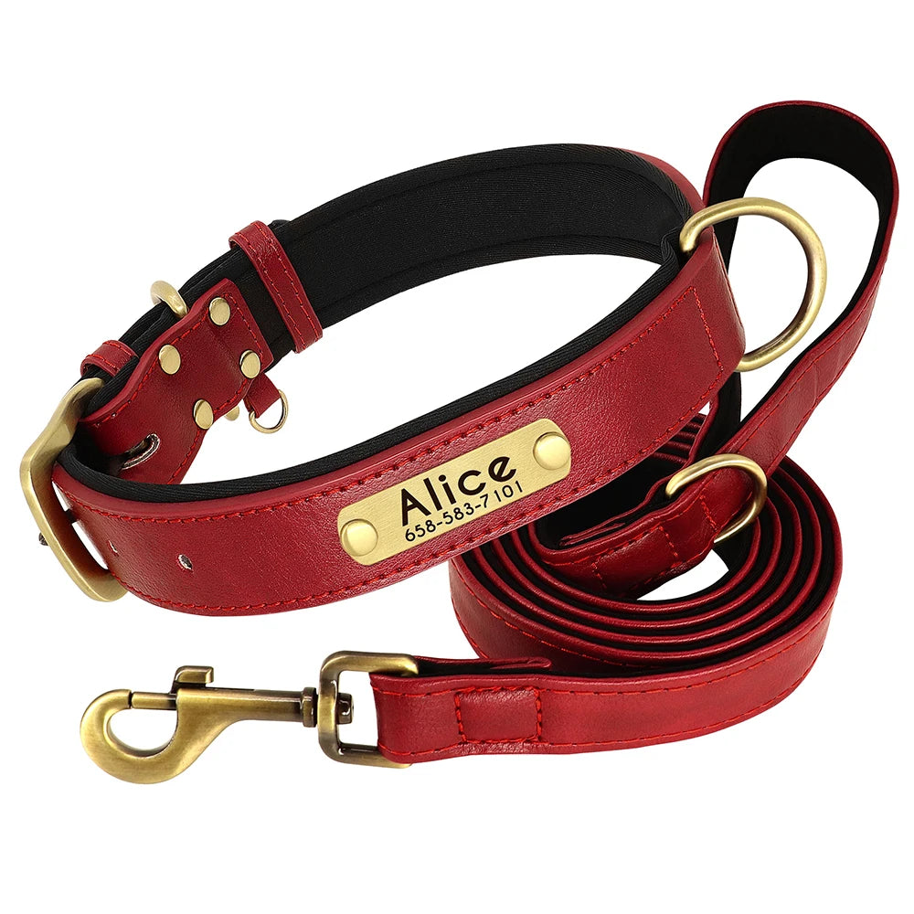 Customized Leather Dog Collar