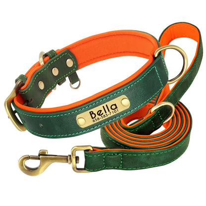 Customized Leather Dog Collar