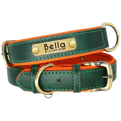 Customized Leather Dog Collar