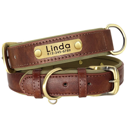 Customized Leather Dog Collar