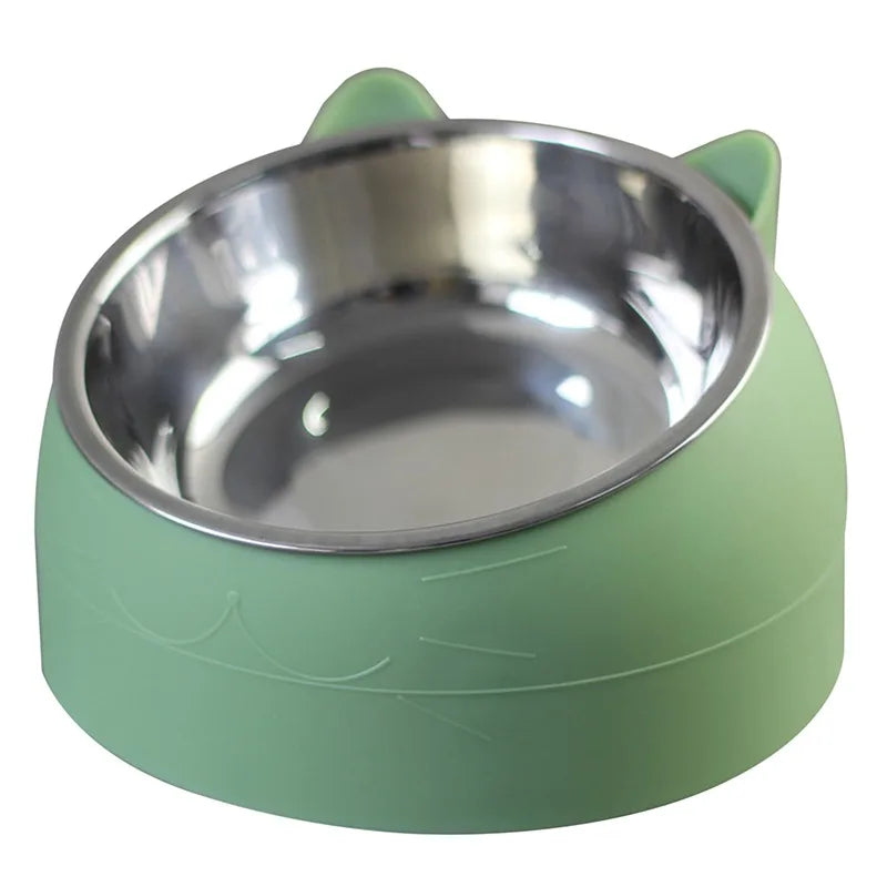 Stainless Steel Pet Bowls  Dog & Cat Food Water Feeder