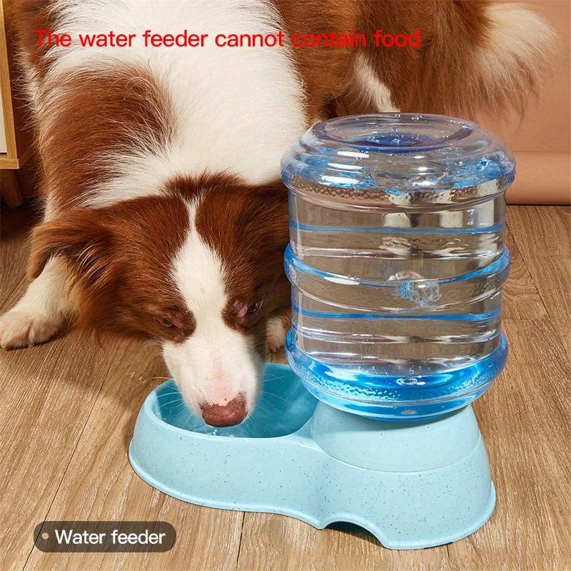 Automatic Pet Water & Food Feeder Large Capacity Dog & Cat Bowl