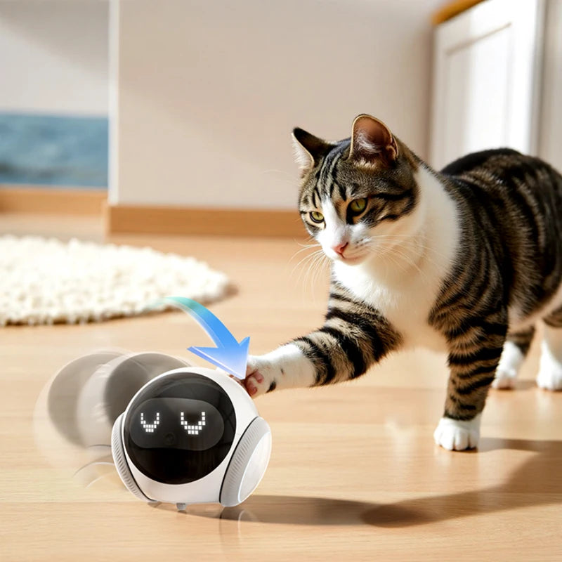 Famue Smart Pet Camera  2K WiFi Auto Tracking Laser Robot