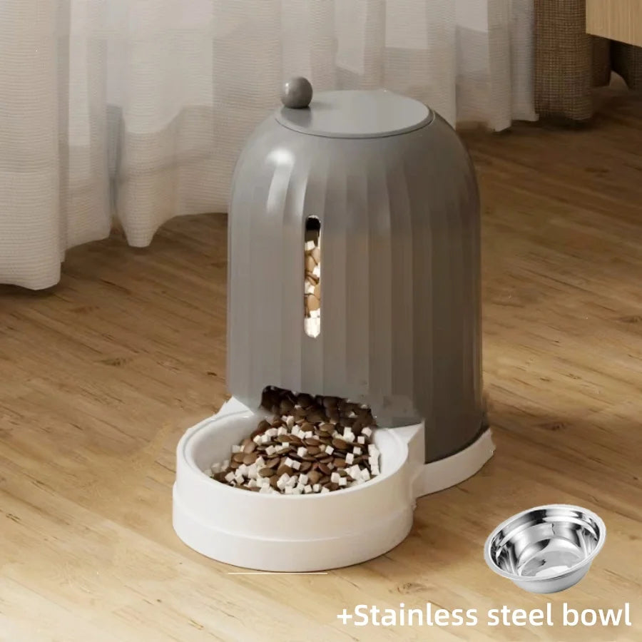 Automatic Pet Feeder & Water Dispenser  Large Capacity for Dogs & Cats