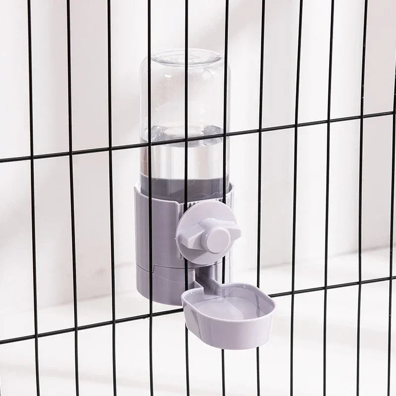 Automatic Hanging Pet Feeder & Water Bottle for Cats, Dogs & Rabbits