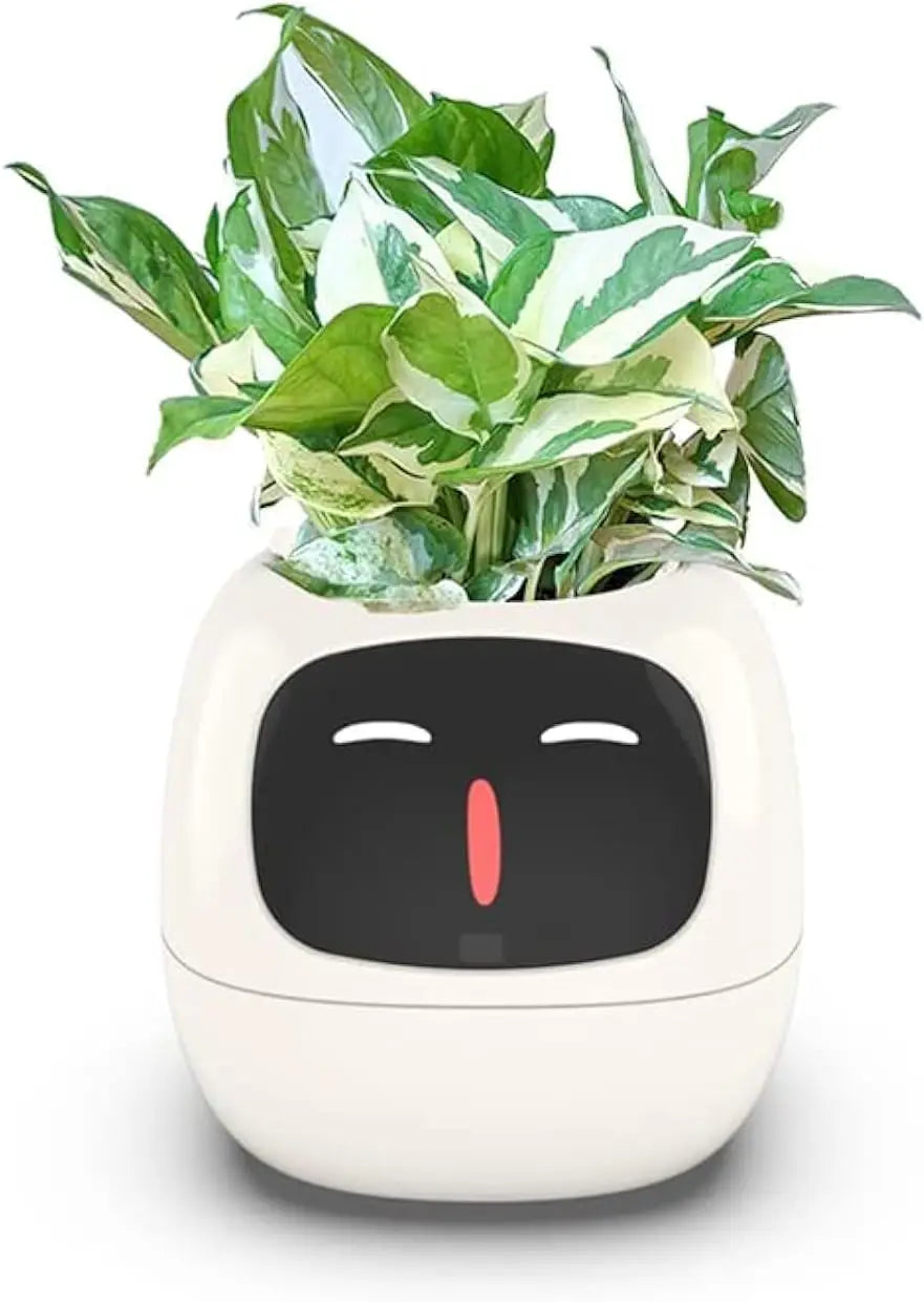 Smart AI Planter  Interactive Flowerpot with 7 Sensors & 49 Faces