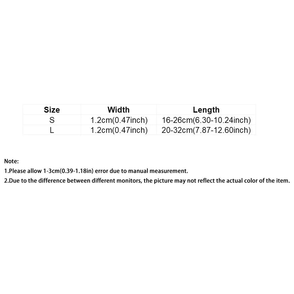 Adjustable Cat & Dog Collar with Bell Personalized Pet Necklace