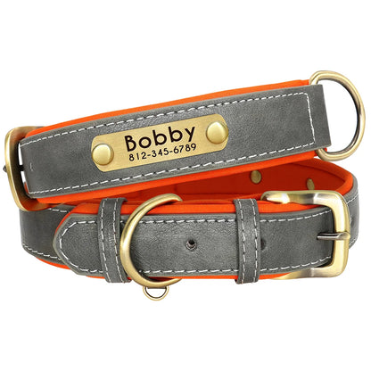 Customized Leather Dog Collar