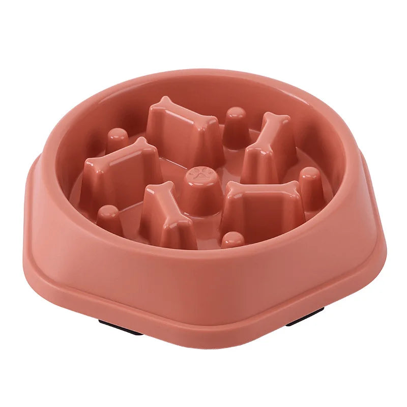 Pet Slow Feeder Bowl  Anti-Choke Non-Slip Dog & Cat Bowl
