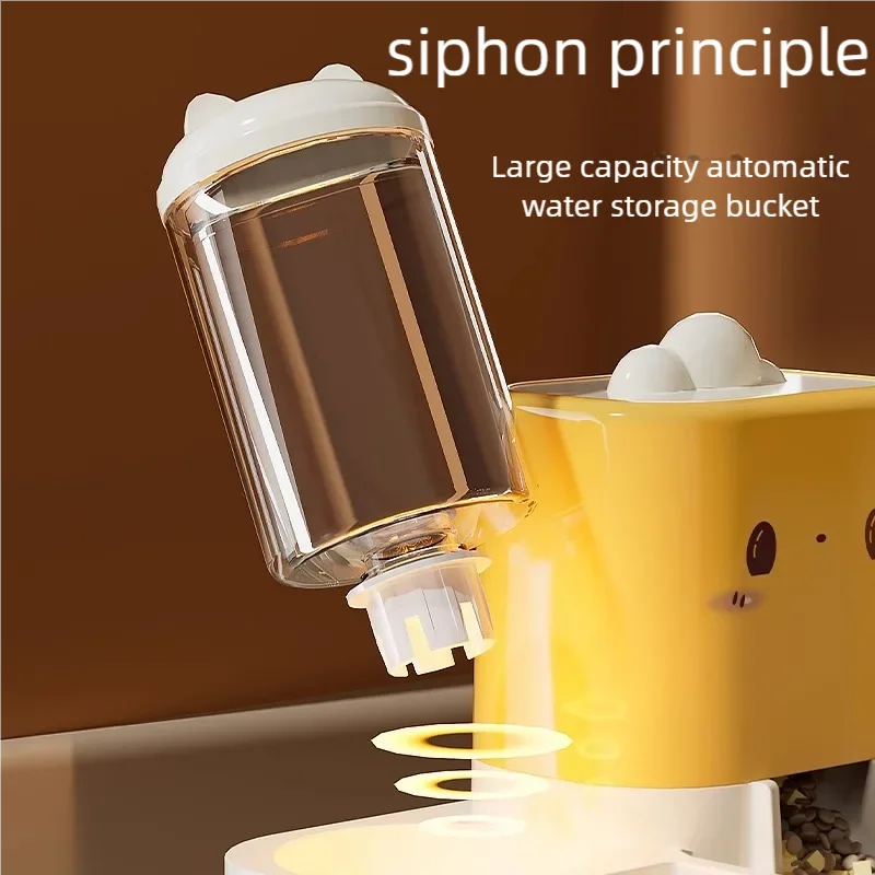 Automatic Pet Feeder & Water Dispenser | Large Capacity for Dogs & Cats