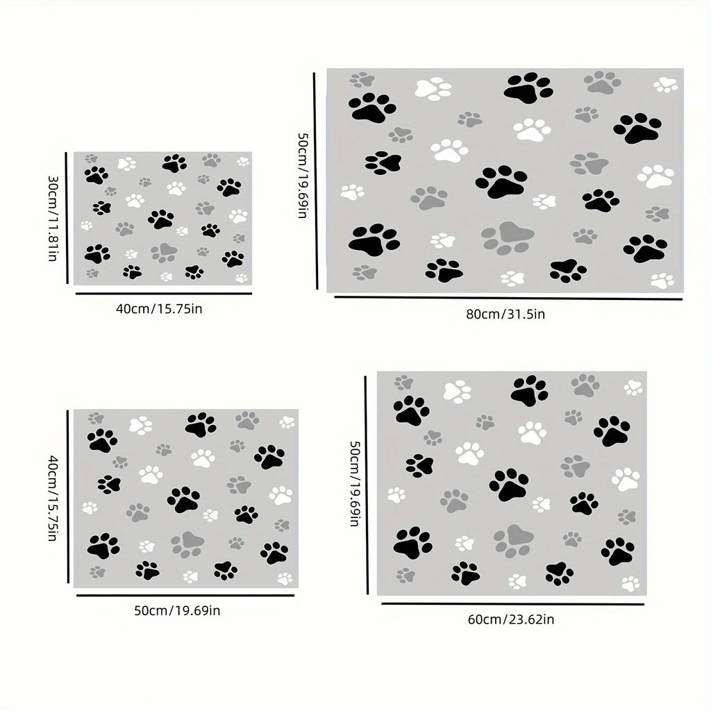 Absorbent Pet Feeding Mat  Leakproof Dog & Cat Mat