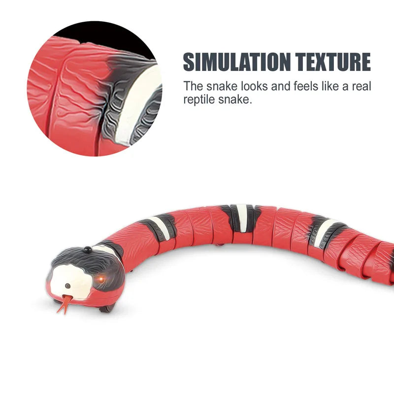 Interactive Smart Cat Toy Automatic Sensing Snake Play