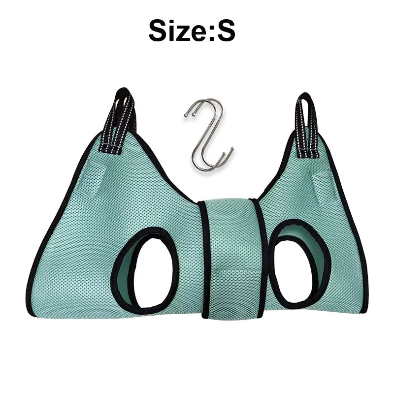 Pet Grooming Hammock Small Dog Nail Trimming Safety Sling