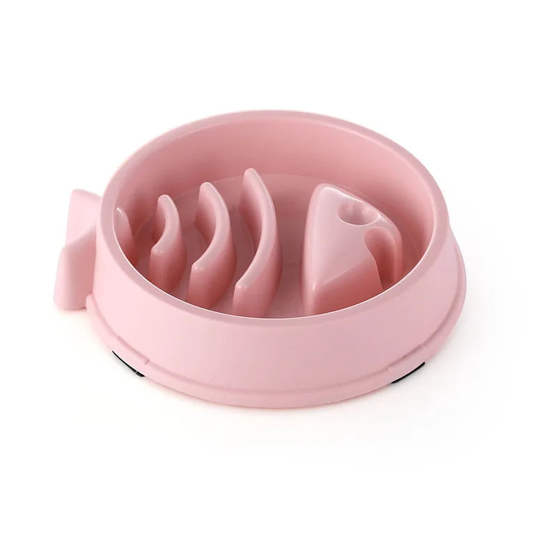 Pet Slow Feeder Bowl  Anti-Choke Non-Slip Dog & Cat Bowl