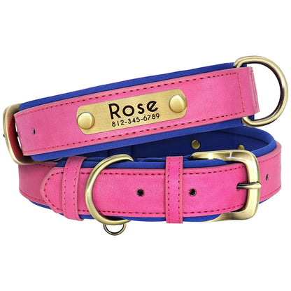 Customized Leather Dog Collar