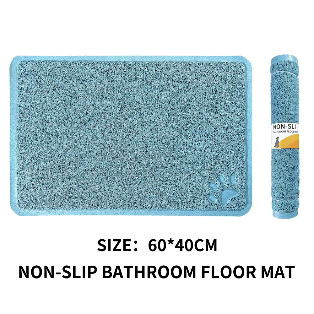 Large Non-Slip Pet Feeding Mat Waterproof Mat for Cats & Dogs