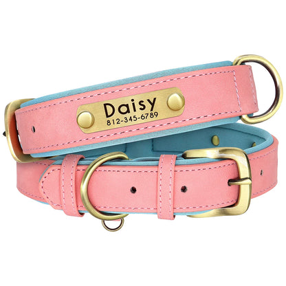 Customized Leather Dog Collar