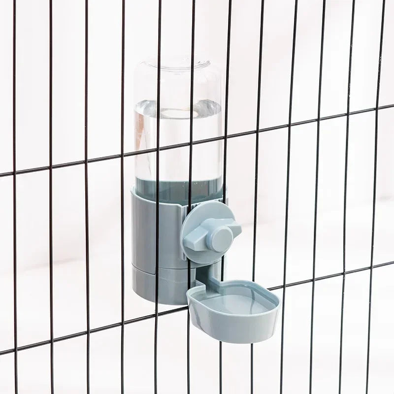 Automatic Hanging Pet Feeder & Water Bottle for Cats, Dogs & Rabbits