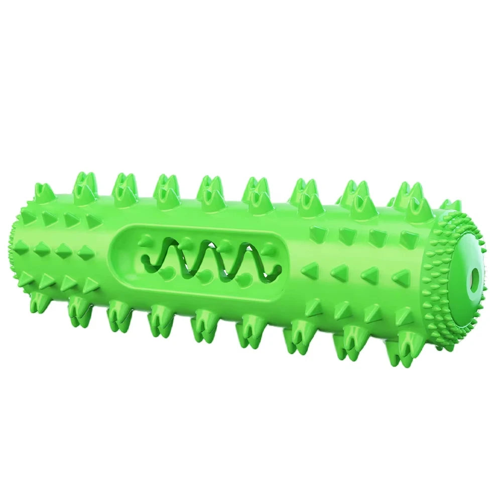 Rectangular Dog Chew Toy Soft Squeaky Teeth-Cleaning Toy