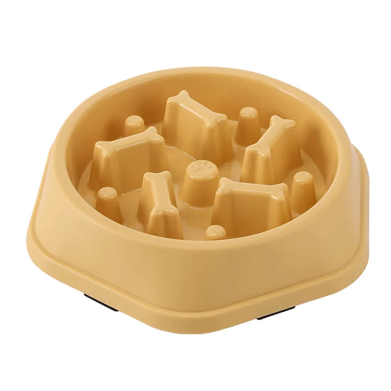 Pet Slow Feeder Bowl  Anti-Choke Non-Slip Dog & Cat Bowl