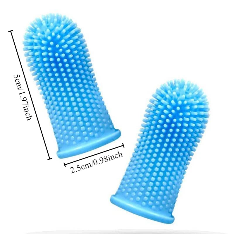 360° Pet Toothbrush 3-Sided Dog & Cat Teeth Cleaning Brush