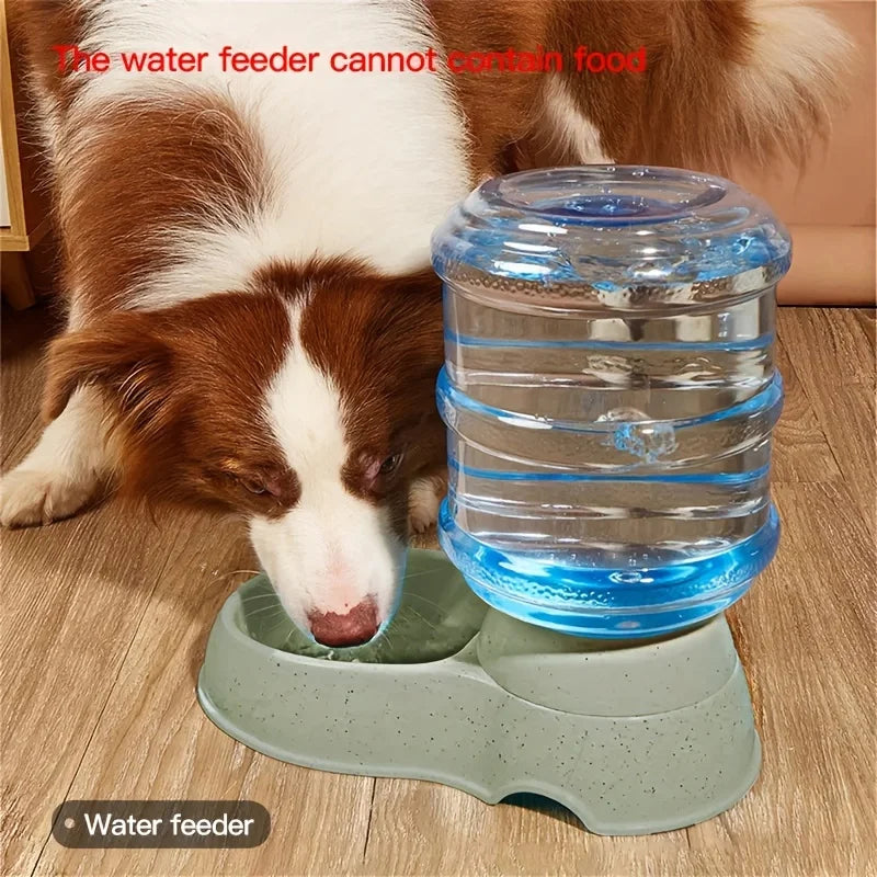 Automatic Pet Water & Food Feeder Large Capacity Dog & Cat Bowl