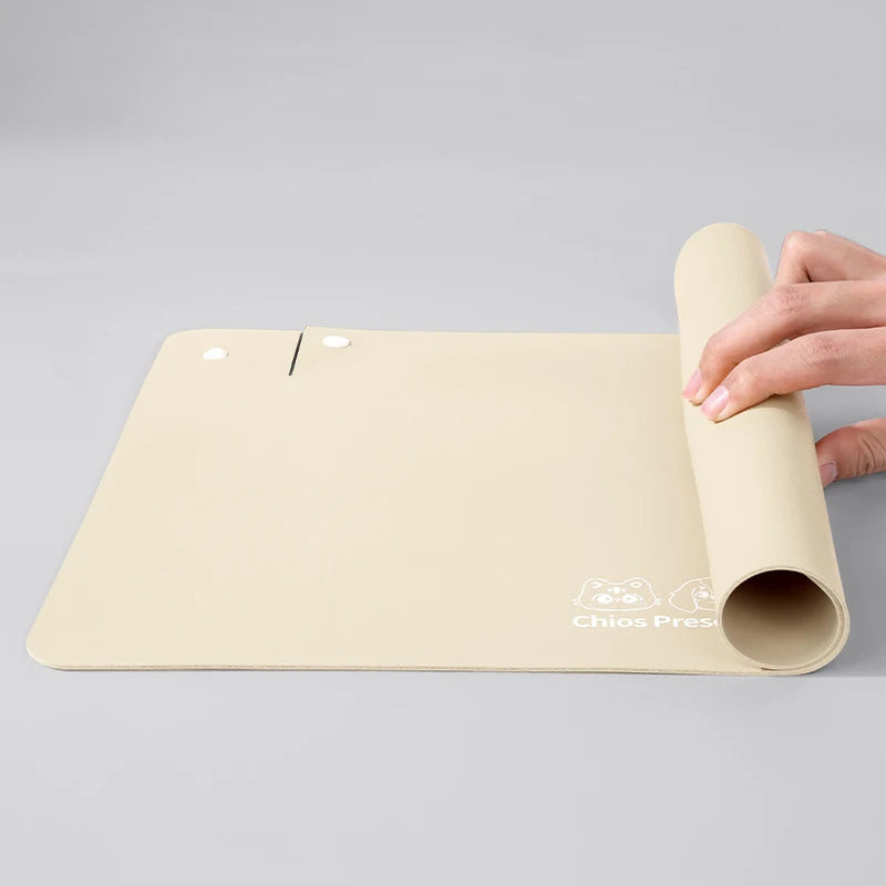 Half-Surround Pet Feeding Mat  Non-Slip Bowl Pad for Cats & Dogs