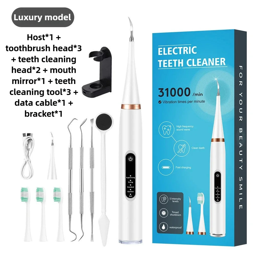 Pet Ultrasonic Toothbrush Electric Teeth Cleaner for Dogs & Puppies