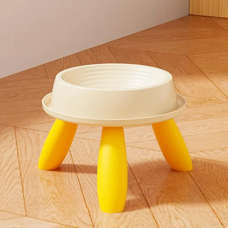 High-Legged Pet Feeding Bowl Anti-Vomit Raised Cat & Dog Feeder