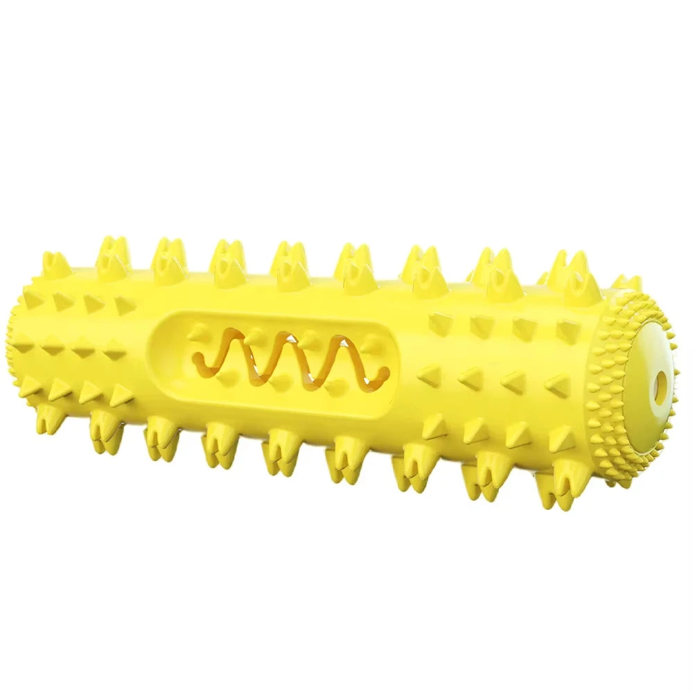 Rectangular Dog Chew Toy Soft Squeaky Teeth-Cleaning Toy