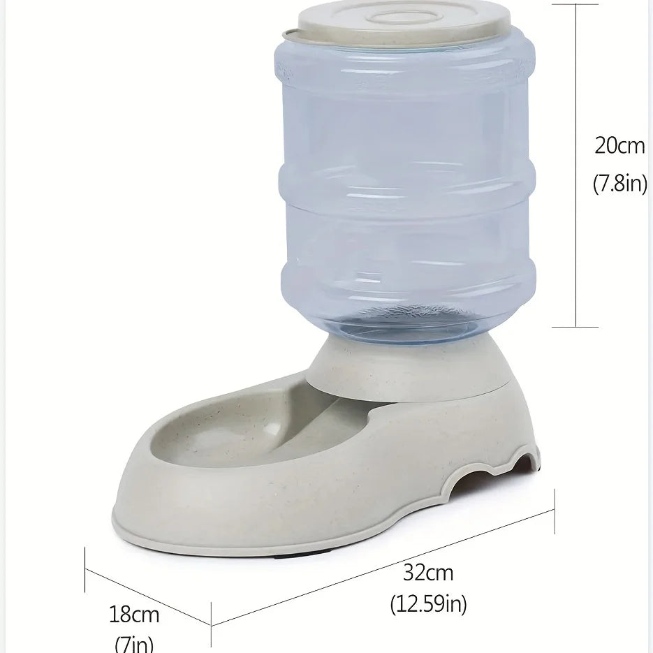 Automatic Pet Water & Food Feeder Large Capacity Dog & Cat Bowl