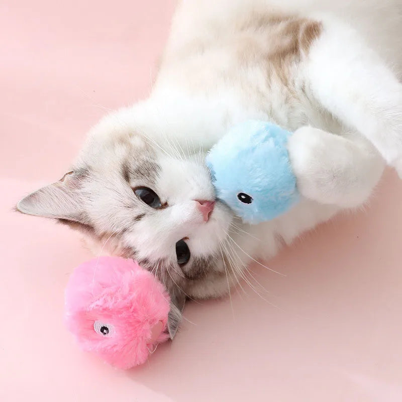 Smart Cat & Dog Toy Electric Interactive Plush Pet Play