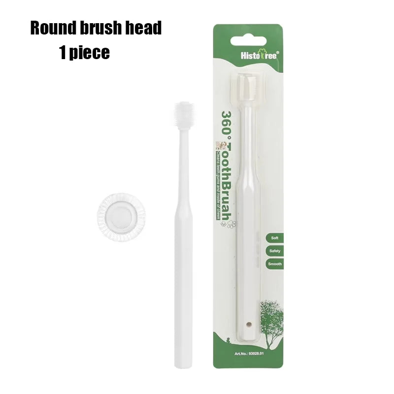 360° Pet Toothbrush Cat & Dog Oral Care for Teeth & Bad Breath