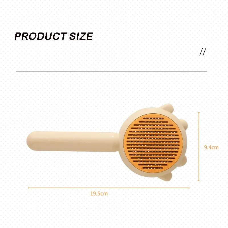 Cat & Dog Grooming Needle Brush  Pet Hair Removal & Massage