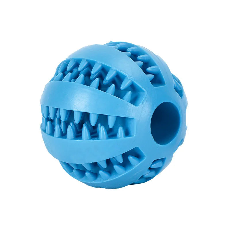 Interactive Dog & Cat Toy Ball Chew & Treat Feeder Toy