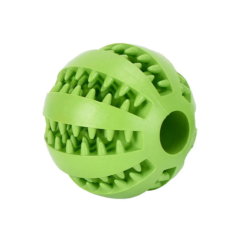 Interactive Dog & Cat Toy Ball Chew & Treat Feeder Toy