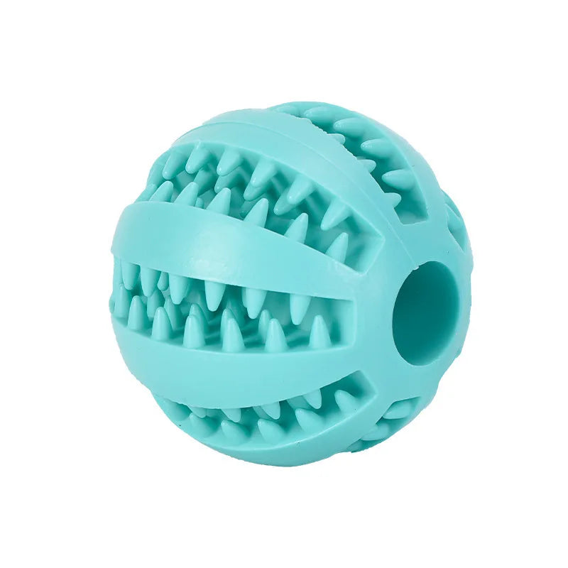 Interactive Dog & Cat Toy Ball Chew & Treat Feeder Toy
