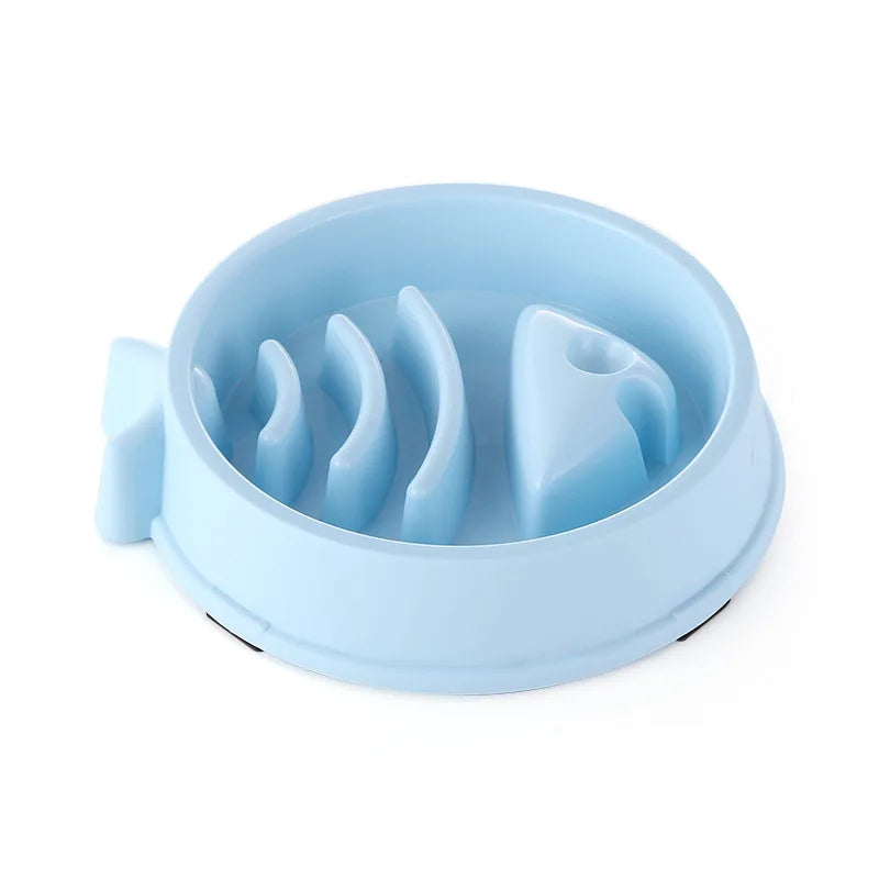 Pet Slow Feeder Bowl  Anti-Choke Non-Slip Dog & Cat Bowl