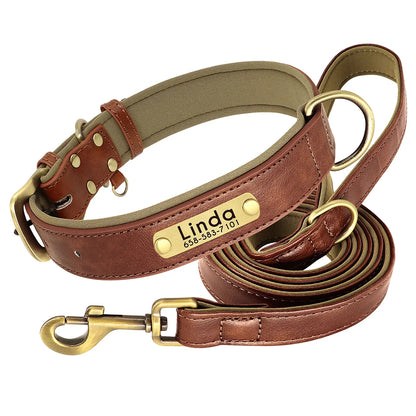 Customized Leather Dog Collar