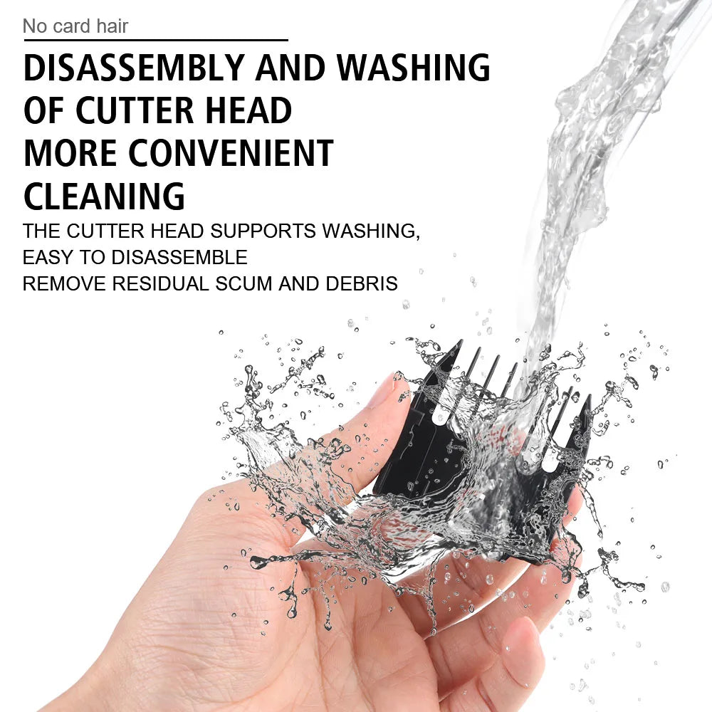 Pet Hair Clipper Electric Grooming Trimmer for Cats, Dogs & Rabbits